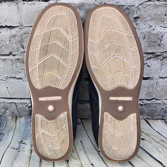 Florsheim Cove Mens Mesh Slip-On Loafers Athletic Comfort Shoes Blue Size 11.5 M - Picture 8 of 9